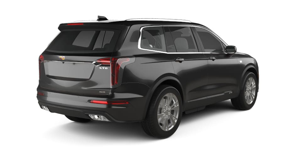 Carey Executive Sedan Cadillac XT6 - Passenger Side Rear Angle View