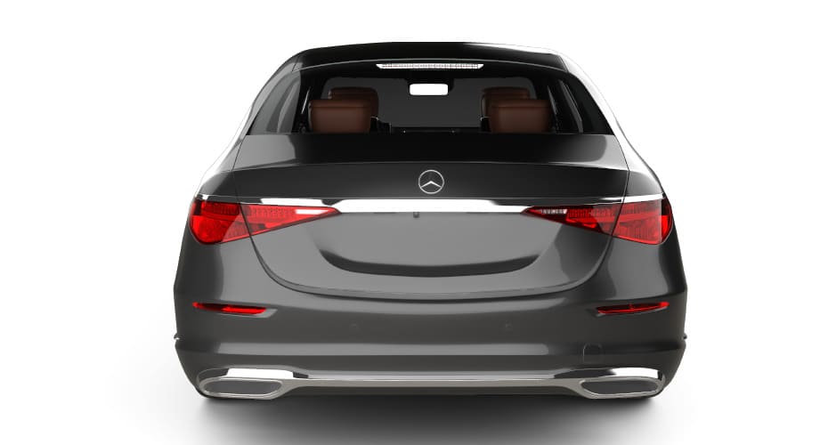 Carey Luxury Sedan Mercedes Benz S Class - Back View