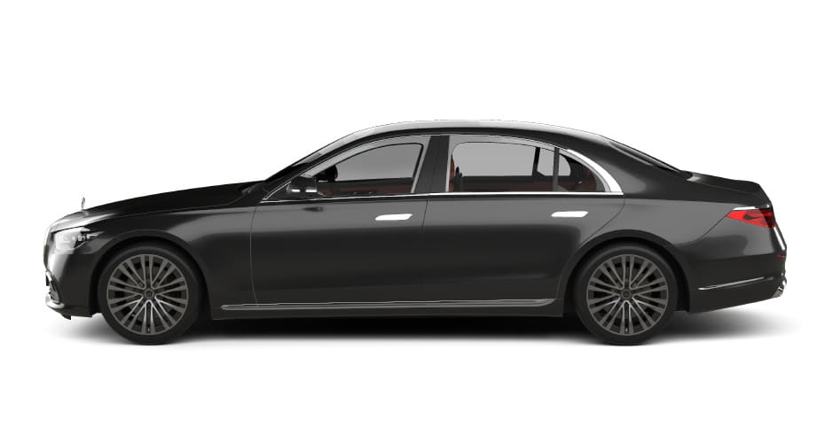 Carey Luxury Sedan Mercedes Benz S Class - Side View